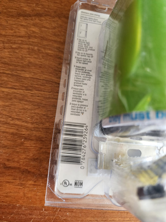 NEW Lutron Fan Control and Light Dimmer White MACL-LFQH-WH 75W