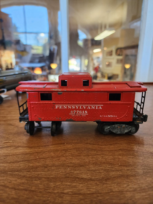 Vtg #2472 Lionel O Gauge Pennsylvania All Metal Caboose