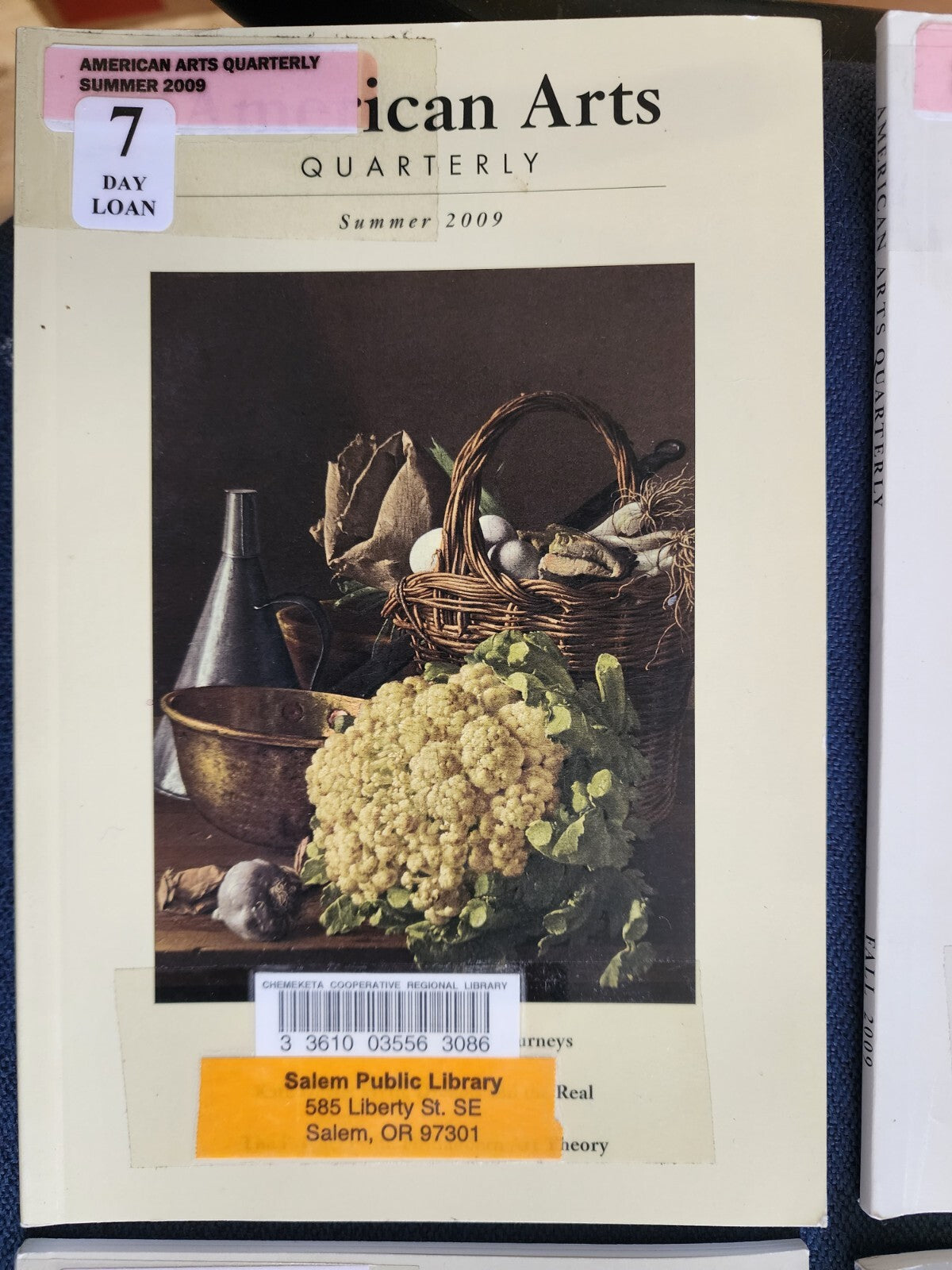 Lot of 4 American Arts Quarterly Back Seasonal Issues 2009