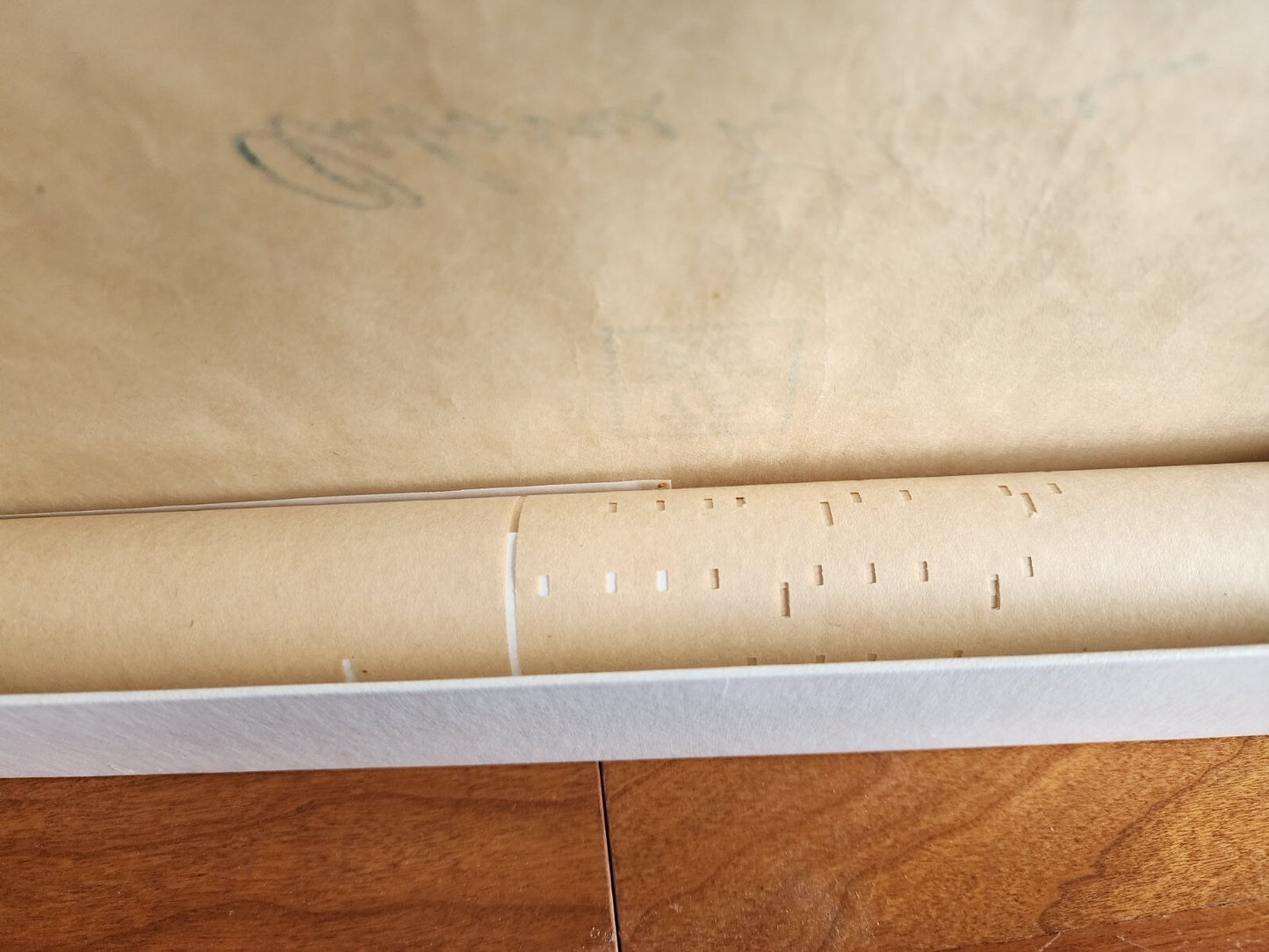 QRS Player Piano Roll Q-182 "When Irish Eyes Are Smiling' Played By Phil Ohman