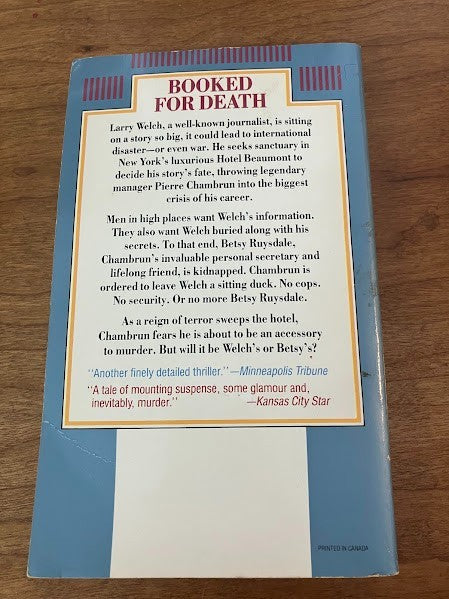 Mystery - Murder in High Places by Hugh Pentecost