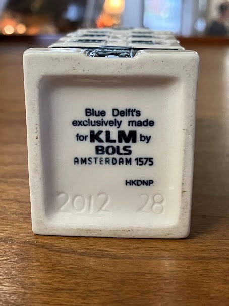 KLM BOLS Delft Blue House #28 - Empty