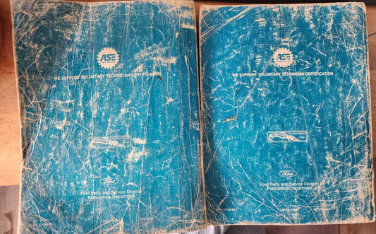 1989 Ford Compact Truck Factory Shop Service Repair Manual Set of 2