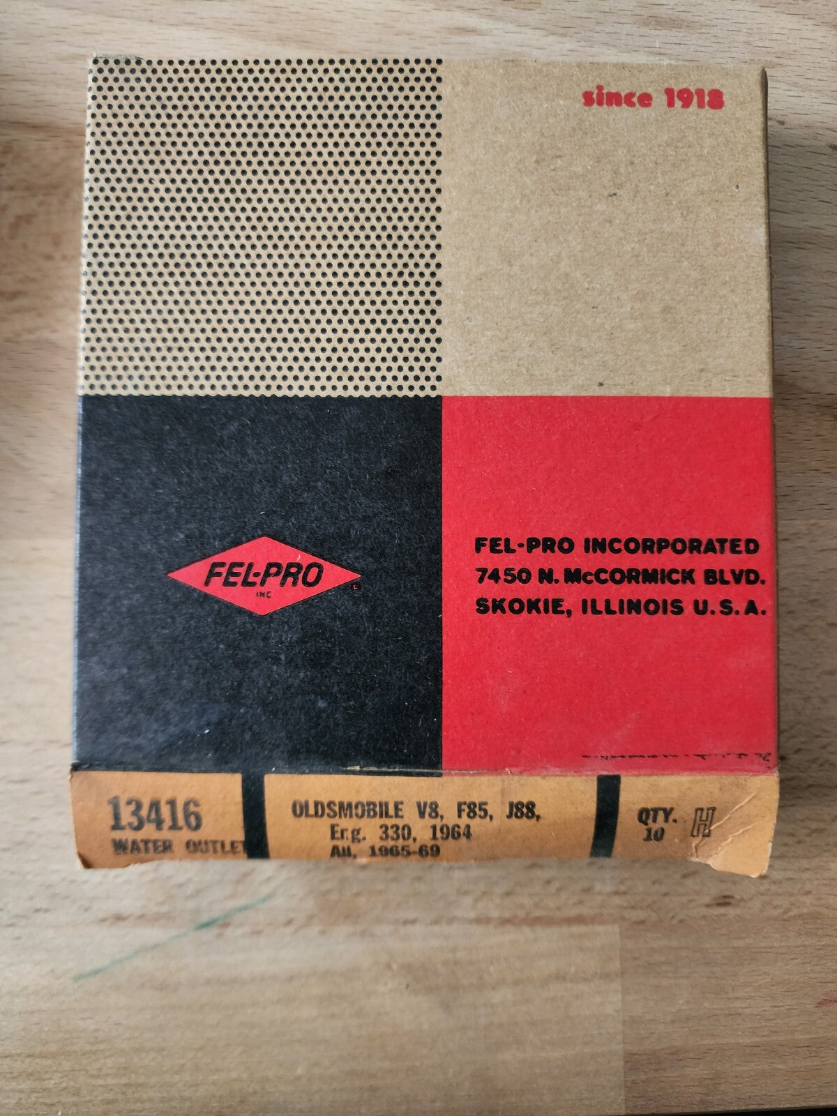 Water Outlet Gasket Fel-Pro 135416 qty. 1