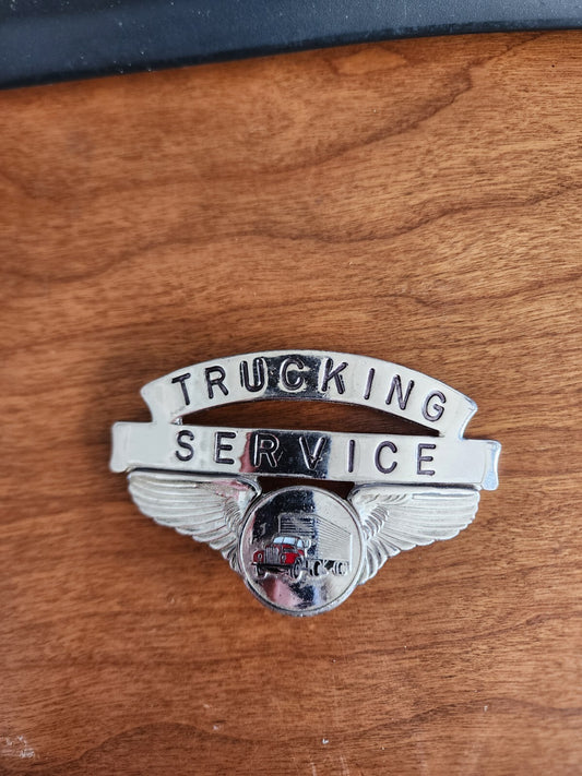 1950's PRODUCE HAULERS Trucking HAT BADGE