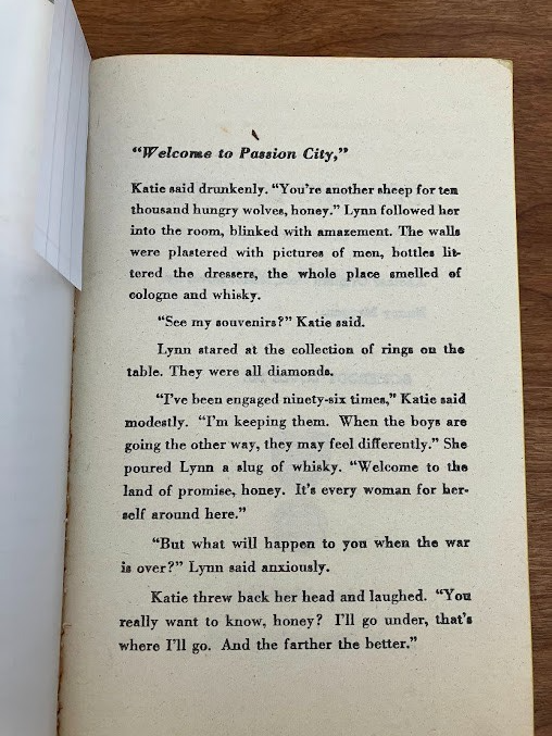 Vintage Paperback - City of Women by Nancy Morgan