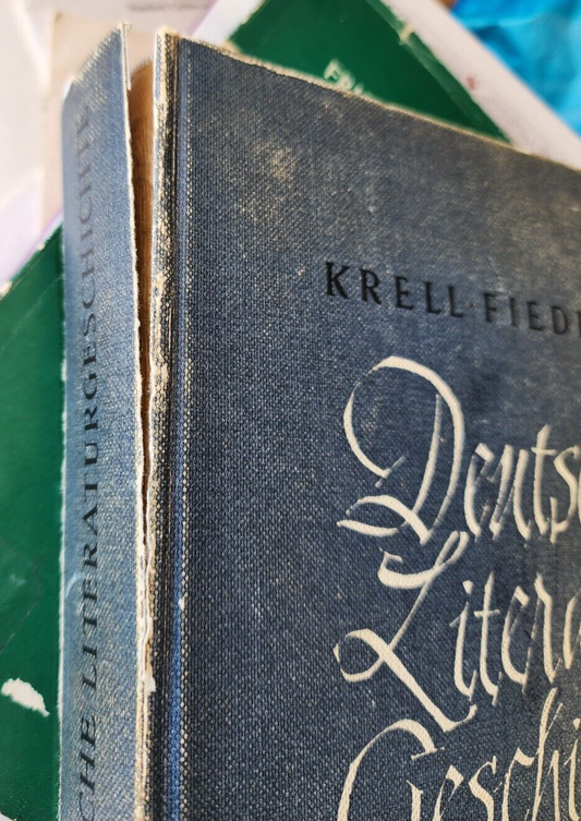 Deutsche Literaturgeschichte. Krell, Leo und Leonhard Fiedler: