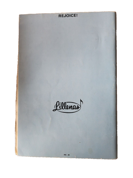 A Christmas Cantata of Praise Rejoice Otis Skilings Lillenas Sheet Music Book