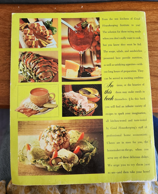 Good Housekeeping: Soups/Salads/Sandwiches - Cookbook, 1967