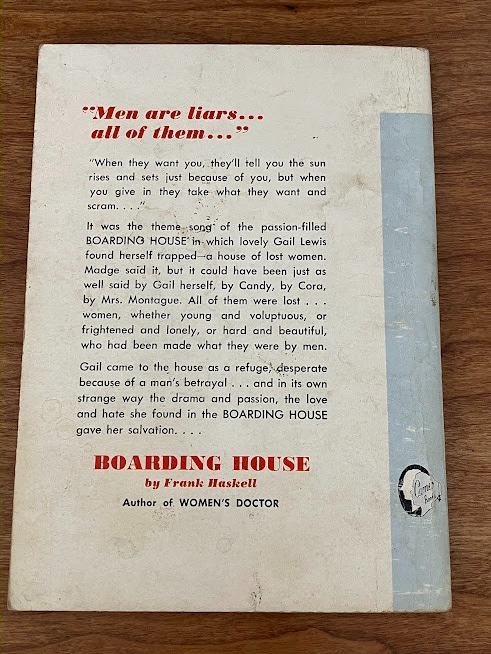 BOARDING HOUSE By Frank Haskell