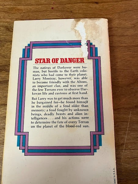Star Of Danger By Marion Zimmer Bradley