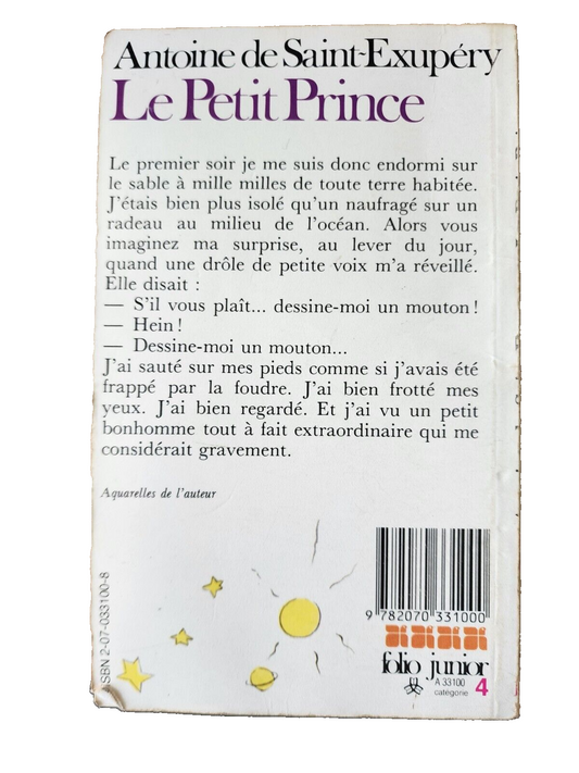Le petit prince french little prince exupery - French Edition 1984