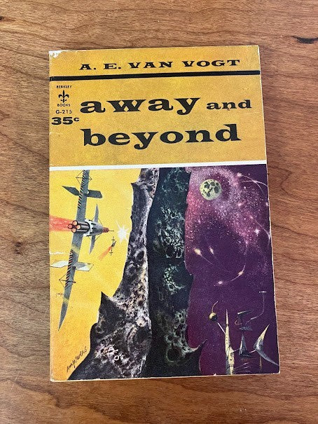 Vintage Paperback: Away and Beyond by A. E. Van Vogt