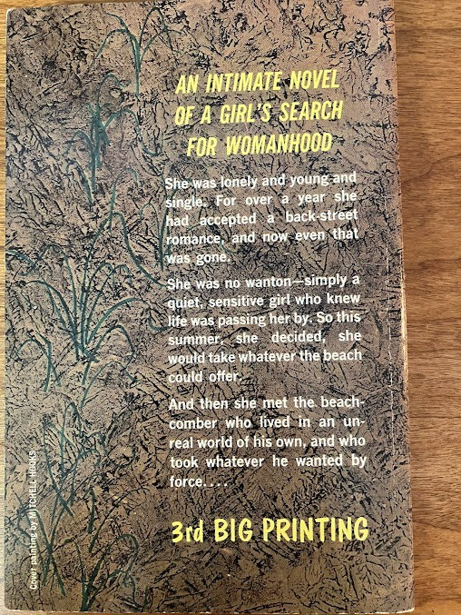 Vtg Paperback - Girl on the Beach by George Sumner Albee