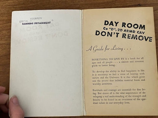 Something to Live By - Paperback By Dorothea S Kopplin