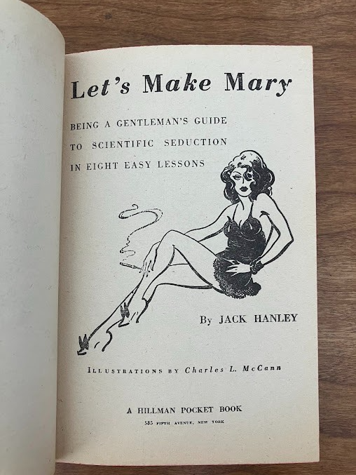 Vtg Paperback - GENTLEMANS GUIDE TO SEDUCTION by Jack Hanley