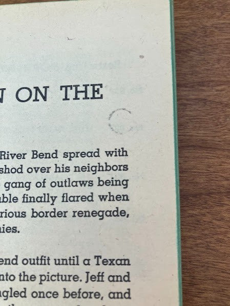 Popular Library - THE RIVER BEND FEUD by William MacLeod Raine