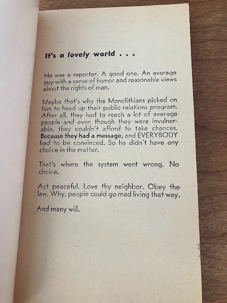 Vtg Paperback - 30 Day Wonder by Richard Wilson