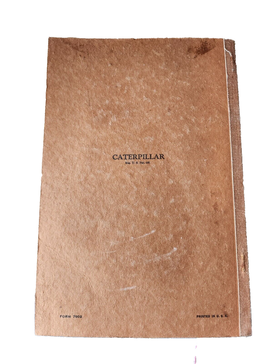 CAT CATERPILLAR D13000 13-66 ELECTRIC SET Diesel Engine Parts Manual