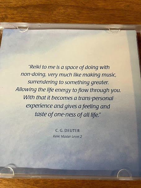 CD - Reiki Hands of Light by Deuter