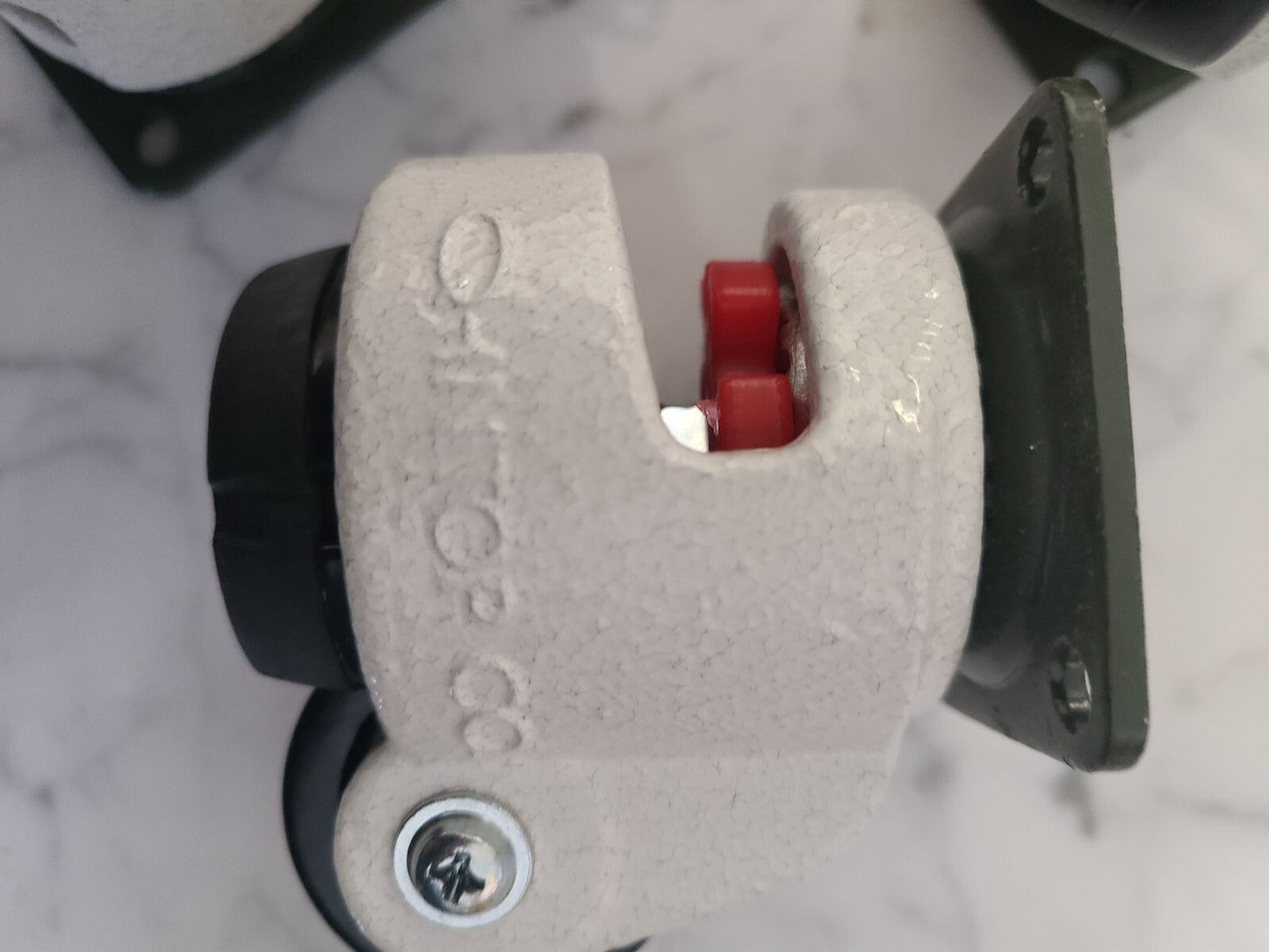 Set of 4 Leveling Casters, 50 mm Nylon Wheel, QM50 Q-MASTER