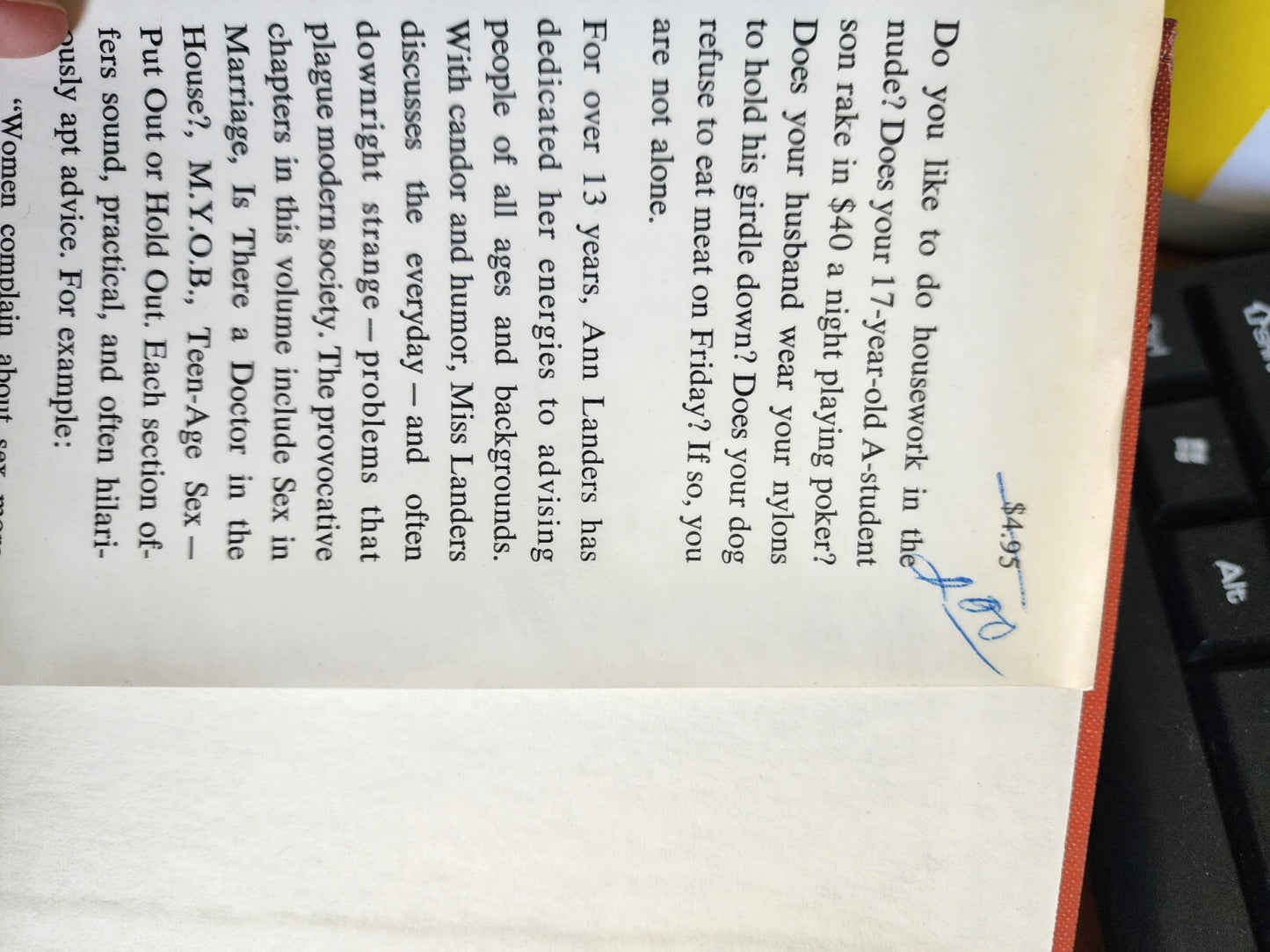 Ann Lander says... TRUTH IS STRANGER... hardcover book