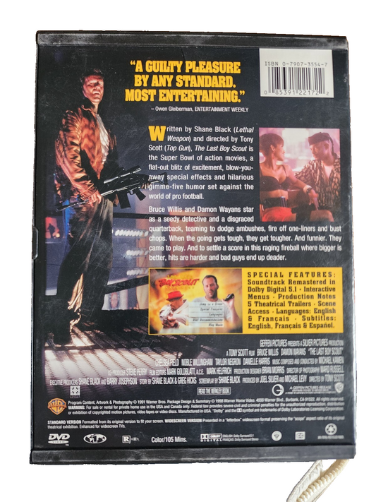 The Last Boy Scout DVD