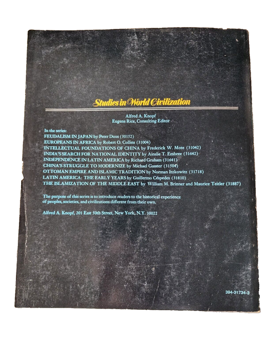 CHAMBERS, GREW & HERLIHY WESTERN EXPERIENCE: THE EARLY MODERN PERIOD VOLUME II