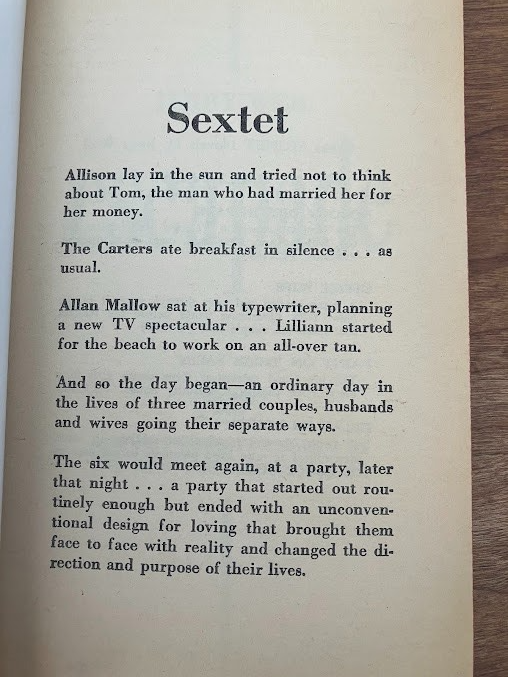 Vtg Paperback - ESCAPADE By Jerry Weil