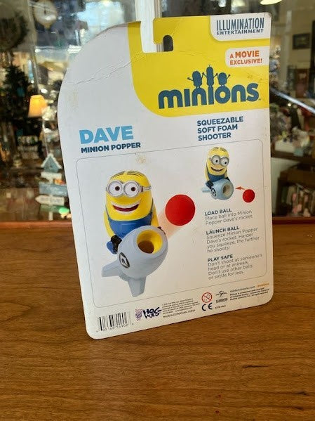 Minions Movie Dave Minion Popper - Un-Opened Box