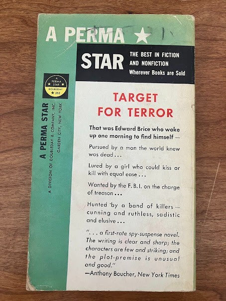 Vtg Paperback - Peter Ordway: THE FACE IN THE SHADOWS