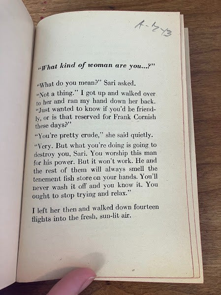 Vtg Paperback - THE JOYS SHE CHOSE - MATTHEW PETERS