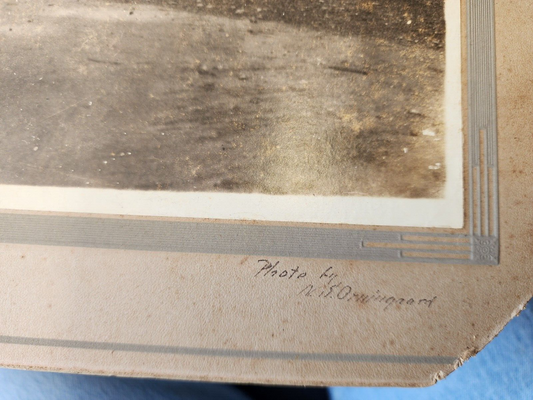 Vintage Cardboard Photo by N.S Orninguard