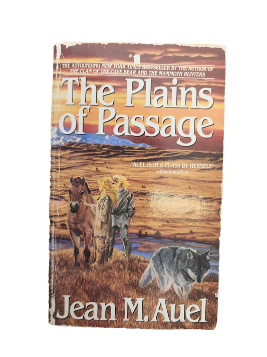 The Plains of Passage, Jean M. Auel Bantam Paperback 1991