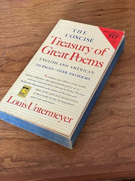 A Concise Treasury of Great Poems by Louis Untermeyer