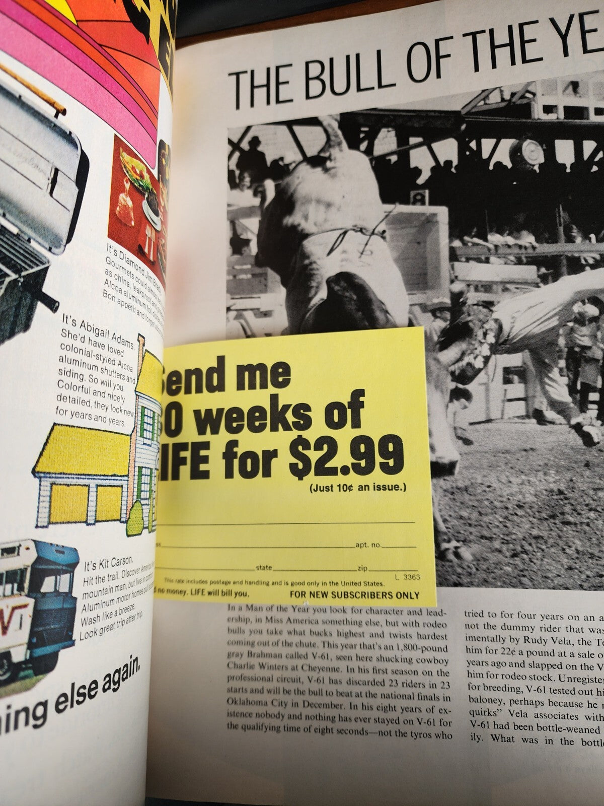 1970 October 23 LIFE Magazine, MUHAMMAD ALI, Look Out, He’s Back