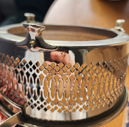 Replacement Metal Stand for vtg Small Round Oven Crock Pot 7"