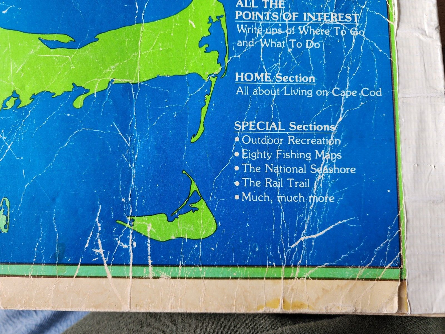 1984 Cape Cod Atlas and Guide Book including Martha's Vineyard & Nantucket