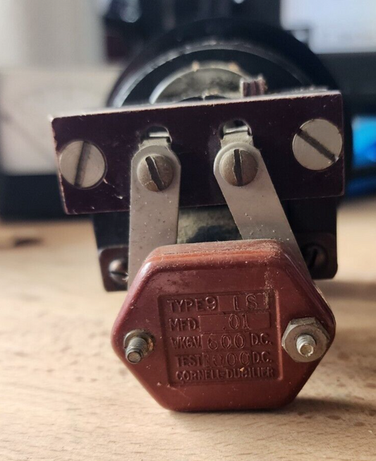 FARNSWORTH TV & RADIO Corp, Model4060, Hours Elapsed Time Meter