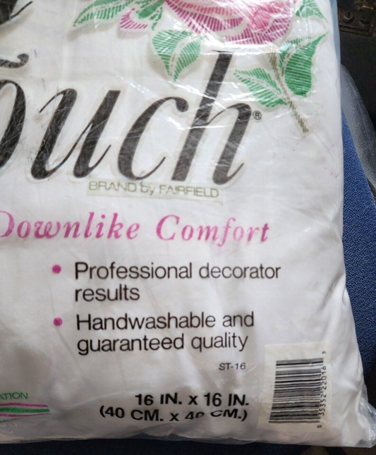 16 X 16 Pillow Insert Soft Touch Poly-Fil