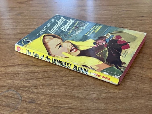 The Fate of the Immodest Blond By Patrick Quentin