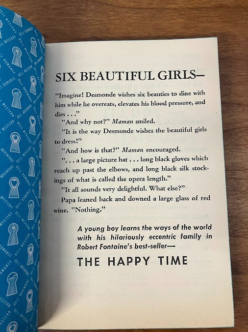 Vintage Paperback - Robert Fontaine: The Happy Time