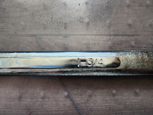 1-3/4" 12 Point Combination Wrench, Made in China