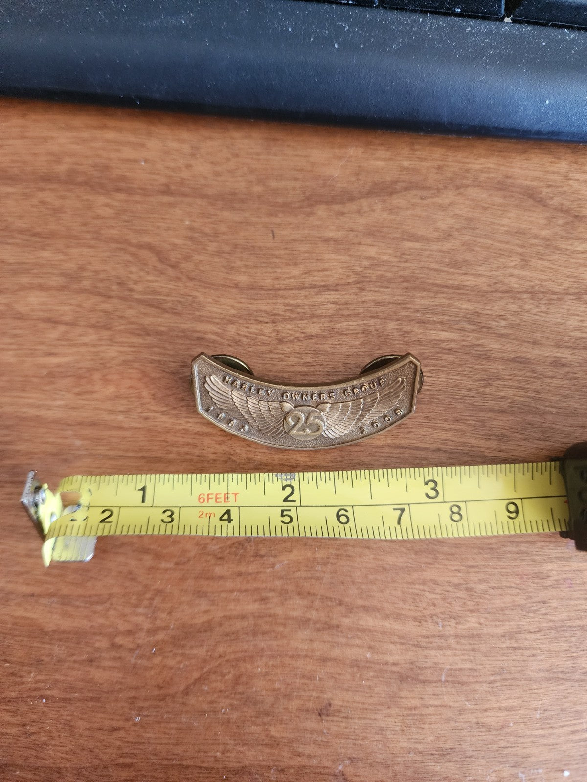 2008 Harley Davidson Owners Group HOG 25th Anniversary Pin