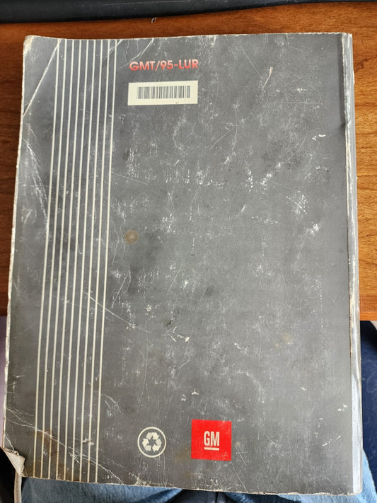 1995 Light Duty Pickup Truck Unit Repair Manual