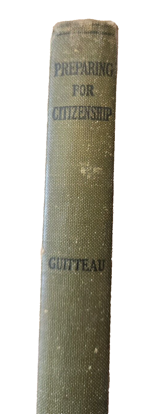 Preparing For Citizenship, by William Backus Guitteau, 1922