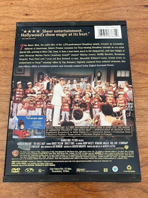 DVD - THE MUSIC MAN