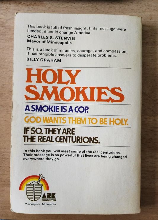 Vtg Paperback Holy Smokies by Al Palmquist 1977