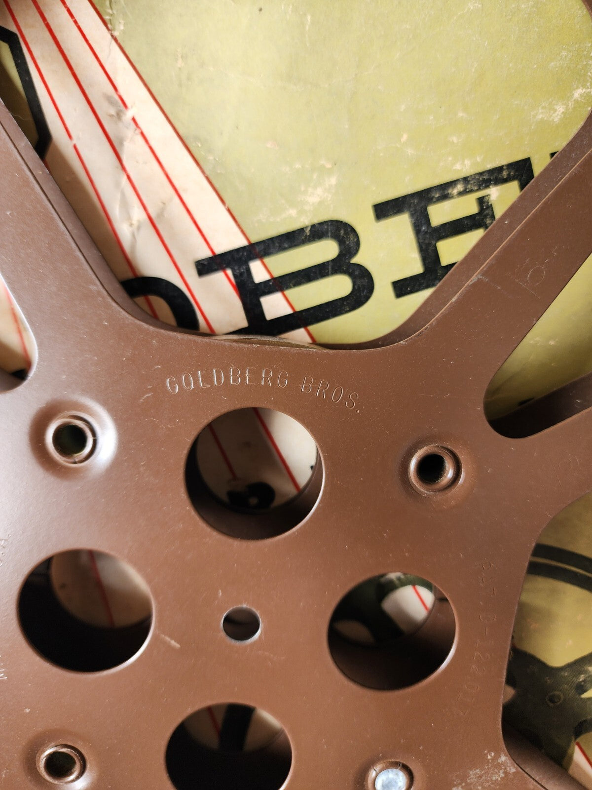 Goldberg Relflex 1600 Ft 12mm Reel USA Mancave Cinema Cinemax Vintage