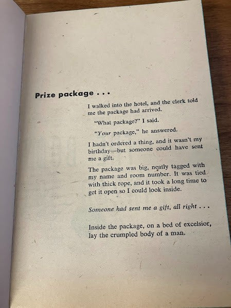 Vtg Paperback - THE BODY IN THE BASKET by GEORGE BAGBY